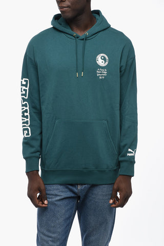 STAPLE Brushed Cotton Hoodie with Patch Pocket