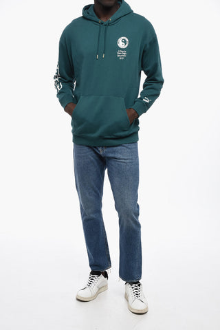 STAPLE Brushed Cotton Hoodie with Patch Pocket