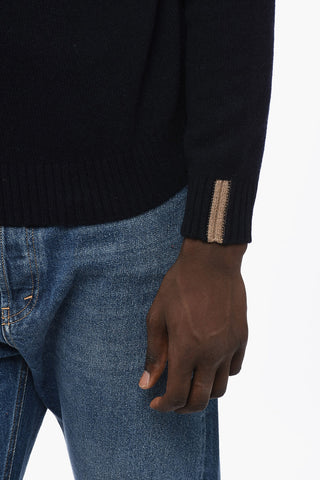 Maglia a Collo Alto in Cashmere