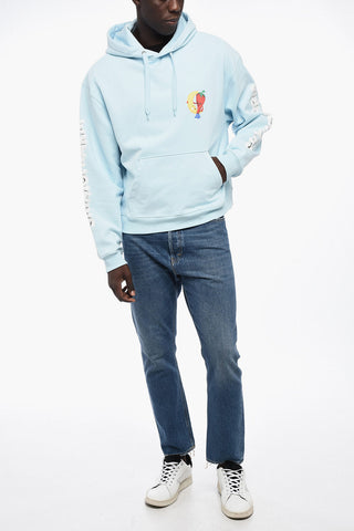 Felpa Hoodie con Maxi Tasca a Toppa
