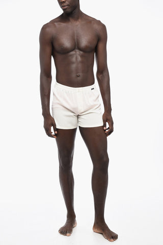UNDERWEAR Silk Shorts with Elastic Waistband