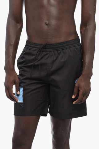 Costume da Bagno Boxer ONTHEGO MOON Stampato