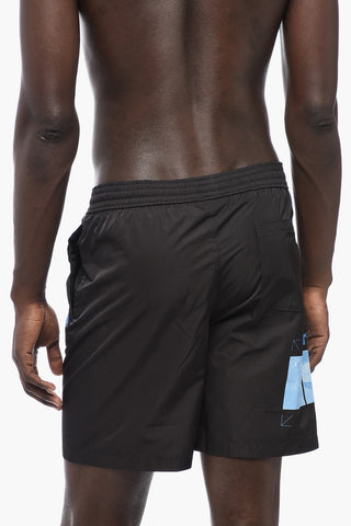 Costume da Bagno Boxer ONTHEGO MOON Stampato