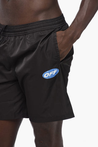 Costume da Bagno Boxer ONTHEGO MOON Stampato