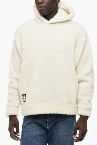 Fleeced Hoodie with Two-Pockets