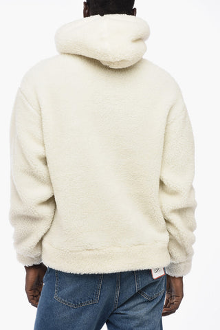 Fleeced Hoodie with Two-Pockets