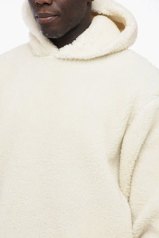 Fleeced Hoodie with Two-Pockets