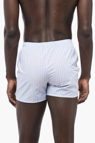 COUTURE Striped Cotton Boxer