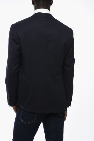Single Breasted ACADEMY Blazer With Flap Pockets