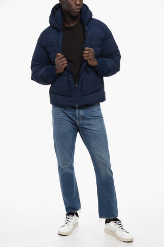 PERTEX Multipockets Down Jacket with Drawstring