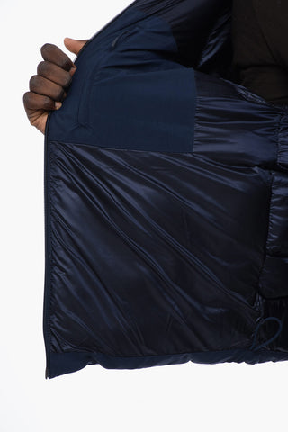 PERTEX Multipockets Down Jacket with Drawstring