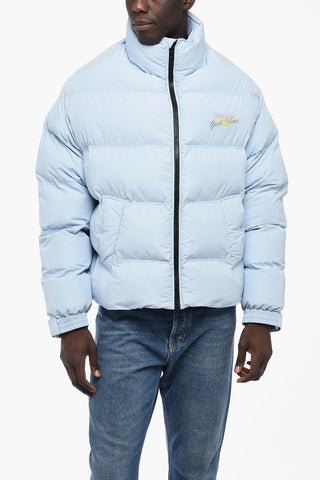 Solid Color DOLL Padded Jacket with Zip Closure