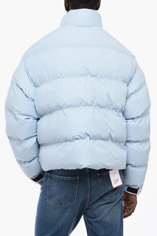 Solid Color DOLL Padded Jacket with Zip Closure
