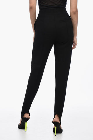 Cotton STRUCTORED Stirrup Pants
