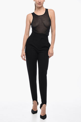 Cotton STRUCTORED Stirrup Pants