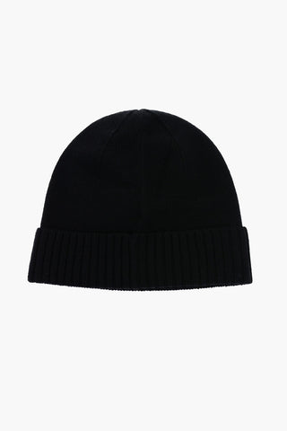 Beanie In Lana Con logo Ricamato