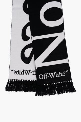Fringed NO OFFENCE Wool Scarf