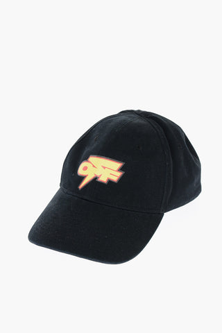 Logo Print THUNDER Baseball Hat