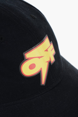 Logo Print THUNDER Baseball Hat
