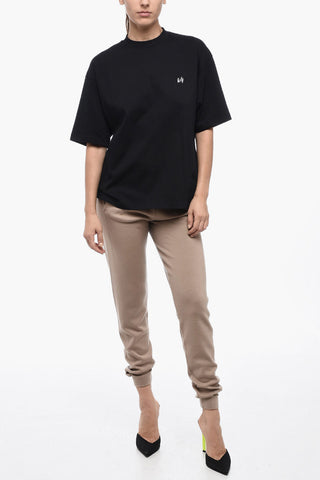 Embroidered HOLY Crewneck T-shirt