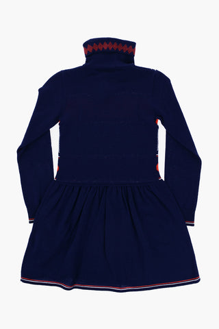Wool Long Sleeves Dress