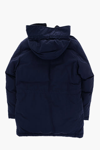 Piumino Utility con Abbottonatura Nascosta