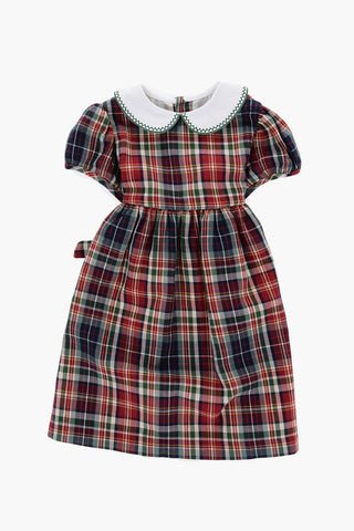 Tartan Checked Cotton Dress