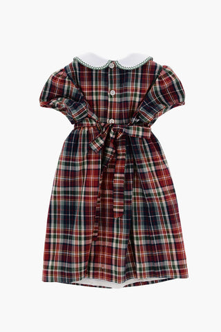 Tartan Checked Cotton Dress