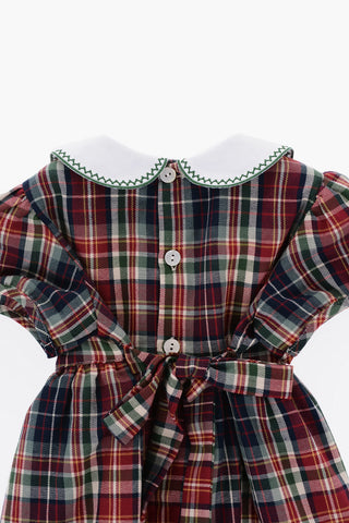 Tartan Checked Cotton Dress