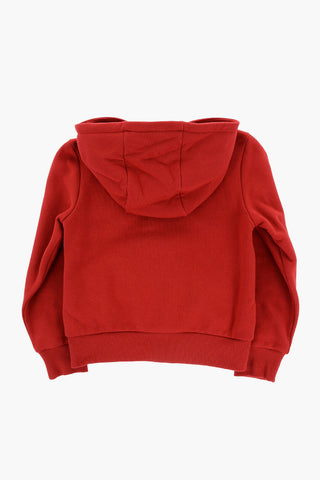 Solid Color Down Jacket with Sweat Sleeves