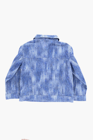 All-Over Logo Denim Jacket