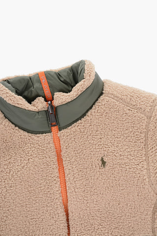 Reversible Jacket with Zip Closure
