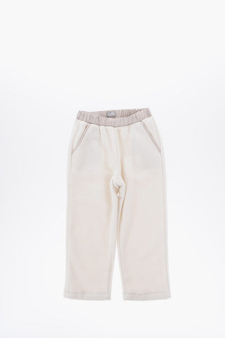 Flecced Sweatshirt and Pants Set
