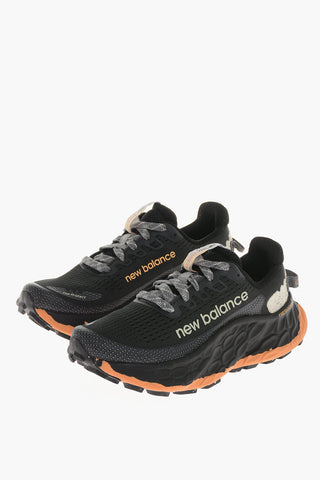 Perforated Fabric Low-Top Sneakers