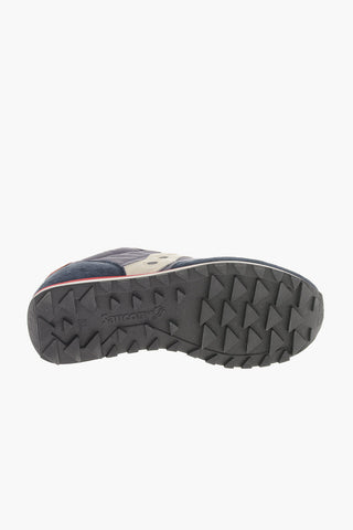 Sneakers Basse JAZZ in Camoscio e Nylon con Dettagli a Contrasto