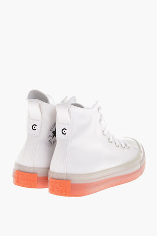 ALL STAR CHUCK TAYLOR Cotton Solid Color High Top Sneakers