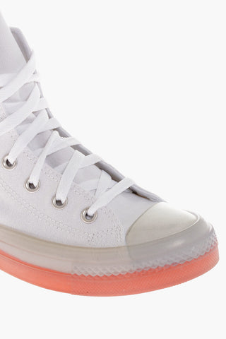 ALL STAR CHUCK TAYLOR Cotton Solid Color High Top Sneakers