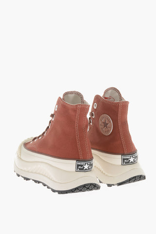 ALL STAR CHUCK TAYLOR Sneakers Alte in Cotone con Suola 6cm