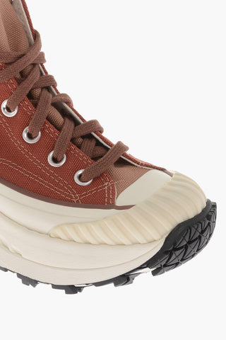 ALL STAR CHUCK TAYLOR Sneakers Alte in Cotone con Suola 6cm
