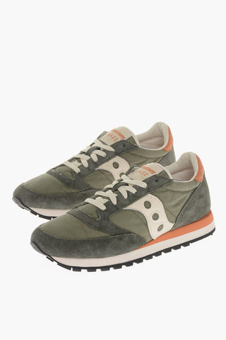 Suede and Nylon JAZZ Low Top Sneakers