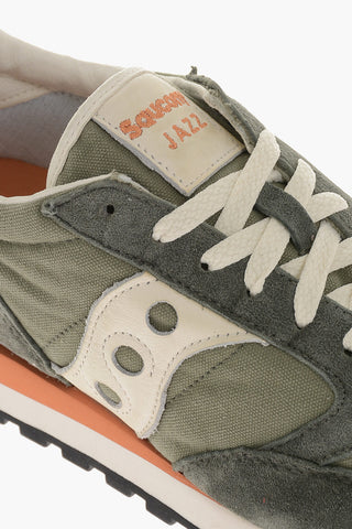Suede and Nylon JAZZ Low Top Sneakers