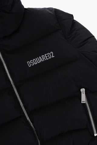 ICON Giubbotto Bicolore Imbottito con Cappuccio