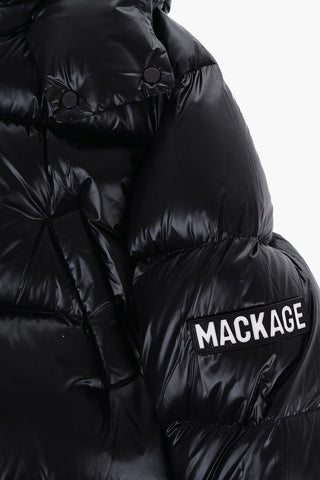 Nylon KENNIE LUS Down Jacket with Removable Hood