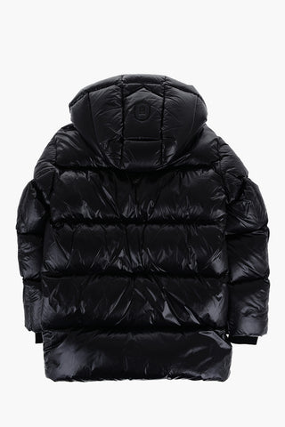 Nylon KENNIE LUS Down Jacket with Removable Hood