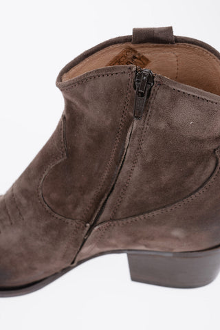 Suede BETTY14 Western Booties 6cm