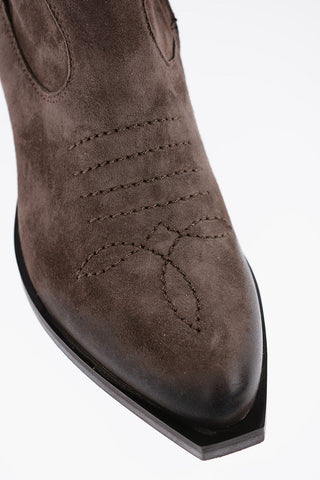 Suede BETTY14 Western Booties 6cm
