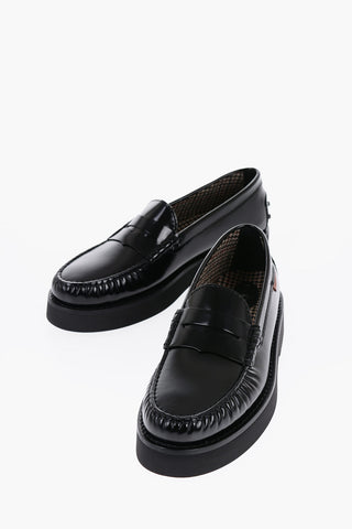Patent Leather Penny Loafers