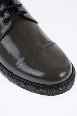 ID Patent Leather Low-Top Sneakers
