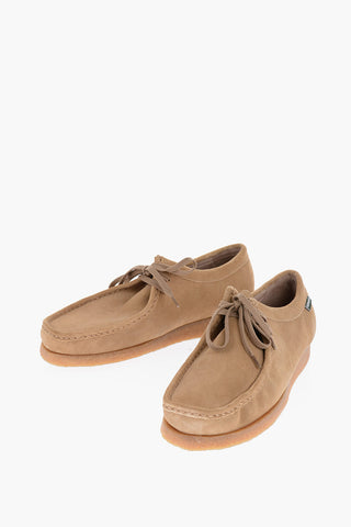 Suede Solid Color Desert Boots
