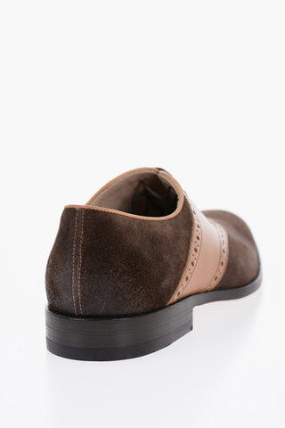 Suede and Leather Ofxord Shoes